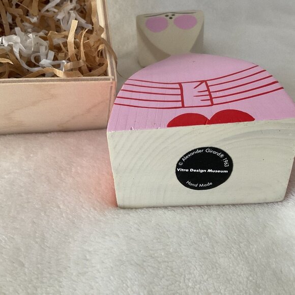 Vitra Design Museum Sandro Girard Wooden Dolls No. 2 Pink Multi-color Objects - Picture 3 of 9